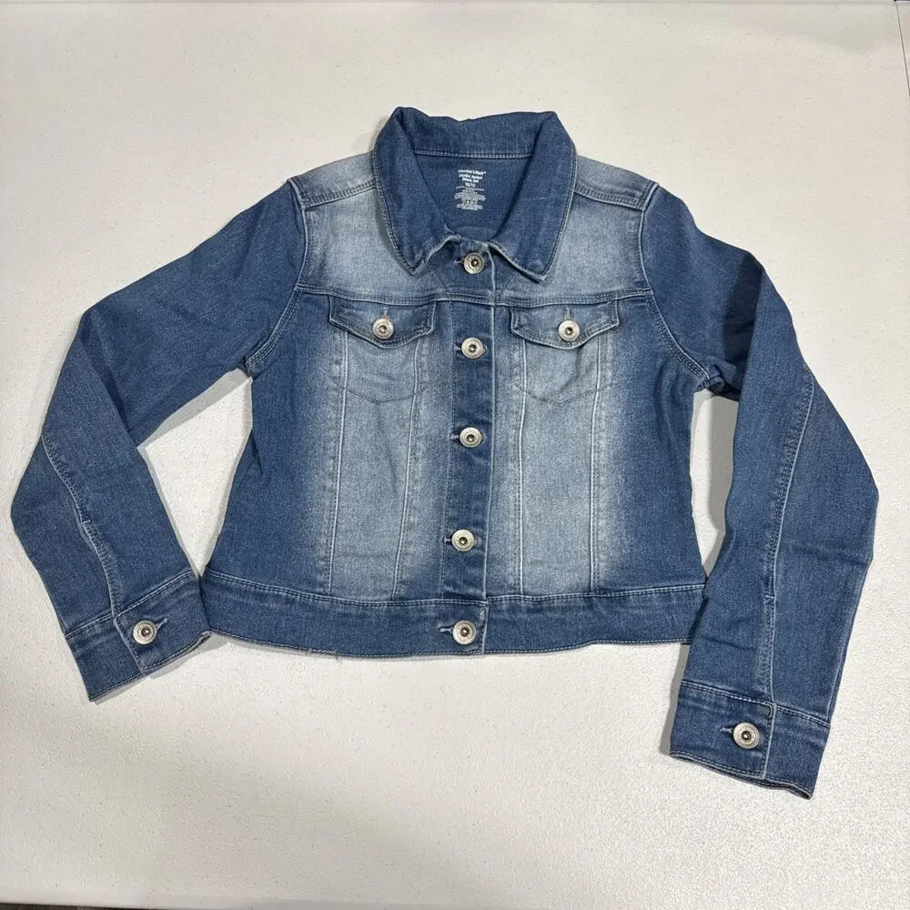 Lot of 3 Jean Jacket, Dress & Denim Pant Girls 10 Casual Fall Outdoor Cowgirl